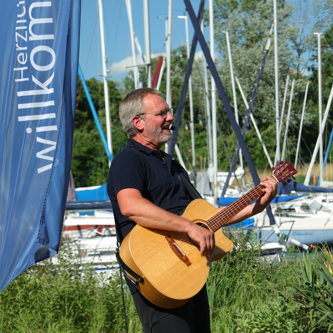 Bootstaufe beim Wassersportclub Goldscheuer